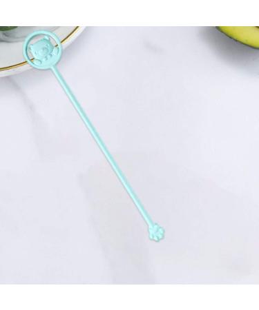 Baoblaze Cartoon Stirrer for Kids - Fun Blue Drink Stick & Chocolate Paddle ACCS - Buy Online on GoSupps.com