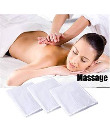 100 Pcs Disposable Waterproof Bedspread Cover for SPA Massage Tables - Transparent Beauty Bed Sheet Protectors - Buy Online on GoSupps.com