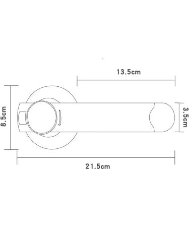 Child-Safe Cabinet Lock | Self-Adhesive Toilet Cover Lock for Babies | Universal Toilet Seat Safety Lock - Buy Online on GoSupps.com