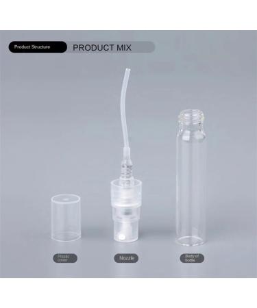 GeRRiT Plastic Spray Bottle Fine Mist Spray Travel Empty Bottle Portable Travel Container Small Refillable Atomizer Bottle for Cleaning Gardening Plants and Outdoor Travel 5ml - Buy Online on GoSupps.com