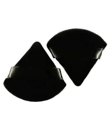 Verdant Touch 2 Pack Portable Reusable Latex Foam Triangle Foundation Puff