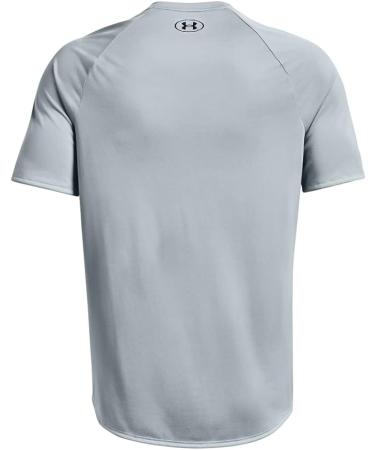 Under Armour Men's Tech 2.0 Small T-Shirt - Harbor Blue/Black - Short Sleeve (465) - Buy Online on GoSupps.com