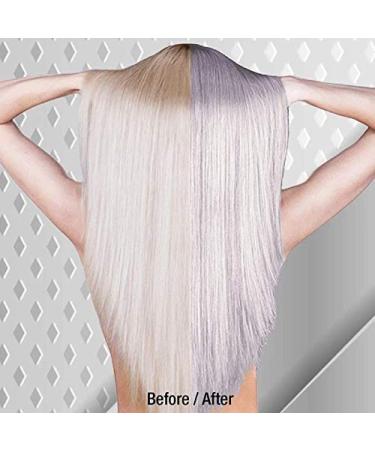 MANIC PANIC Silver Stiletto Toning Shampoo - Sulfate Free Purple Shampoo for Blondes Grey Blue & Purple Hair - Tones Brassiness (8oz - Buy Online on GoSupps.com