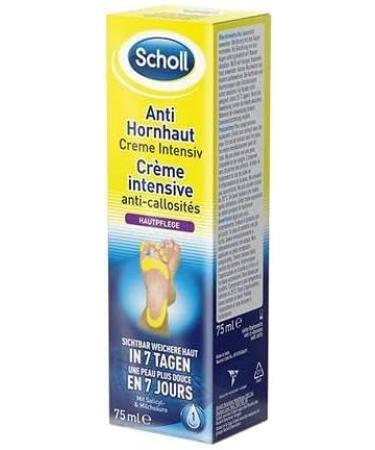 Scholl Anti-Horn Skin Cream - Intense Foot Moisturizer & Corn Removal - 75ml - Effective Corn Reduction & Intensive Care - Buy Online on GoSupps.com