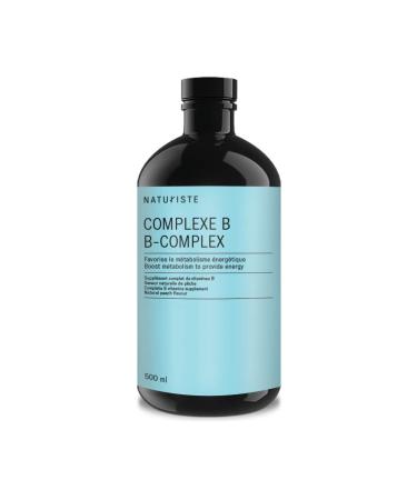 B-COMPLEX - Supplement - Boosts energy - Maintains healthy lifestyle - Contains B multivitamins - Natural peach flavour - Liquid formula - 500ml