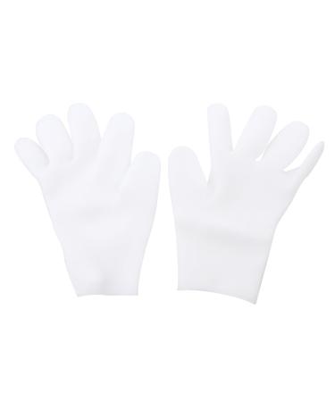 minkissy 1 Pair Moisturizing Gloves Dry Cracked Gloves Hand Lotion Gloves Cracked Gel Gloves Night Gloves Sun Protection Gloves for Women Whitening Gloves Sebs Mask Anti Wrinkle Miss