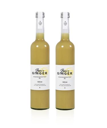 Ben's Ginger Ginger Concentrate "Ben's Ginger" from Bavaria (500 ml) - Organic (2)
