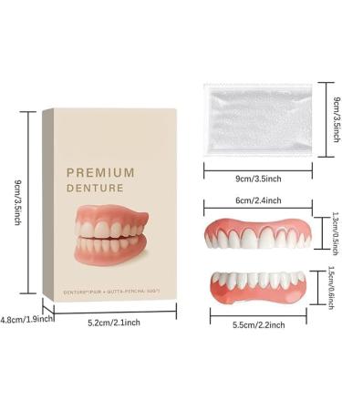 Ensemble de proth ses dentaires de qualit sup rieure Dents d'aspect naturel confortable pour un usage quotidien ensemble de proth ses compl tes personnalis es avanc es imperm ables et l g res 2 - Buy Online on GoSupps.com