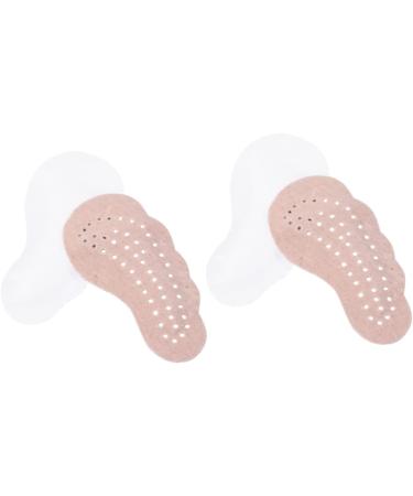 NOLITOY Forefoot Pad Insoles for Heels - Non-Slip Leather Half Pads for Women - Sweat Absorbent Shoe Comfort - 2 Pairs - Buy Online on GoSupps.com