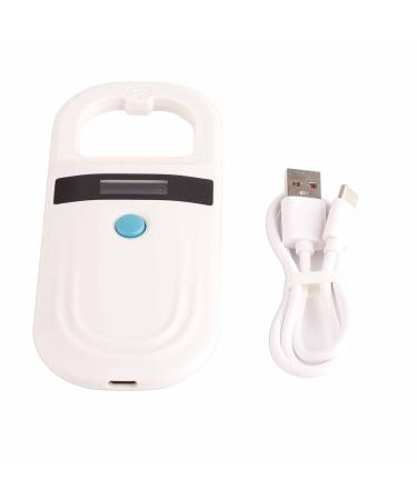 Pet Microchip Scanner RFID EMID 134.2Khz Mini RFID EMID Animal Microchip Reader Portable Pet Handheld Scanner with LED Display for Dog Cat Pet ISO11784/ISO11784/FDX-B/EMID