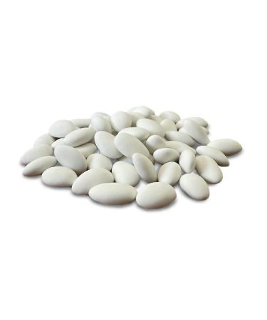 White chocolate sugared almonds - 500 g