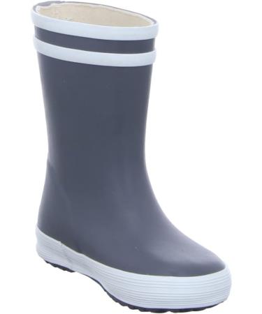 Aigle Unisex Kid's Baby Flac Wellington Boots - 3.5 UK Child - Grey Charcoal - Buy Online on GoSupps.com