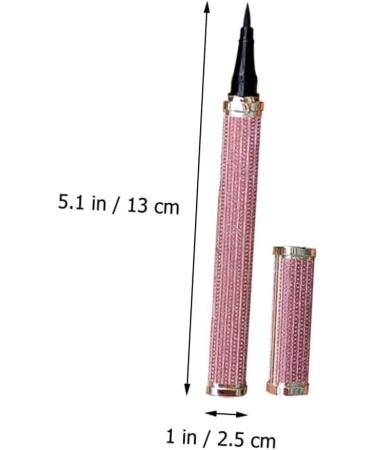 Beavorty 2pcs Eyeliner Liquid Liner Lash Glue Pen Eye Makeup Black Makeup Make up Kit Miss No Smudge - Buy Online on GoSupps.com