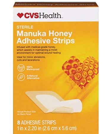 CVS Health Sterile Manuka Honey Adhesive Burn Pad (1" x 2.20")