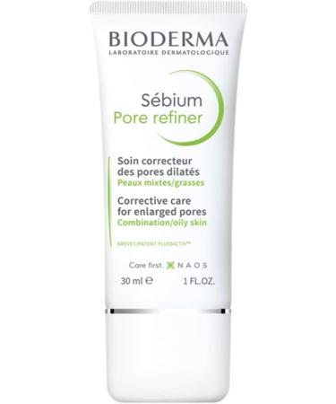 Bioderma Sebium | Sebium Pore Refiner + Sebium H2O | Tightens & Refines | Anti-Shine | Tightens Pores and Refines Skin Texture | Face | Combination & Oily Skin | Set of 2x30mL + 1x100mL - Buy Online on GoSupps.com