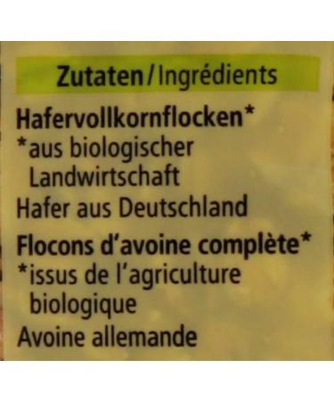 Alnatura Organic oat flakes large leaf vegan pack of 6 6 x 500 g - Buy Online on GoSupps.com