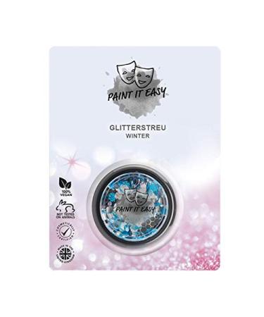 NEW Paint it Easy Glitter Make-up Sprinkles coarse for carnival theater & Co. - Winter 3g Glitter Make-up Sprinkles6