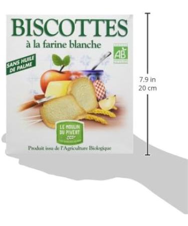 Le Moulin du Pivert Rusks with White Flour BIO - 270 g - 1 pc - Buy Online on GoSupps.com