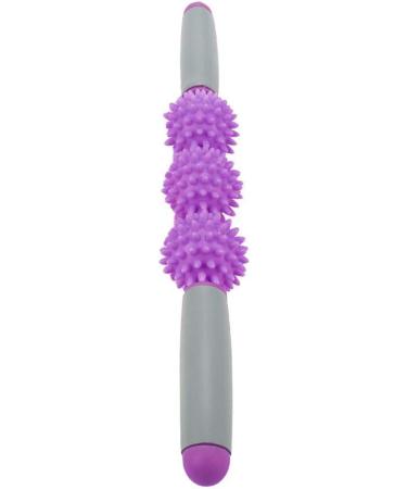 Muscle Roller Stick - Relieve Sore Muscles Perfect for Yoga & Sports - Purple Massage Tool for Arms & Shoulders - Buy Online on GoSupps.com