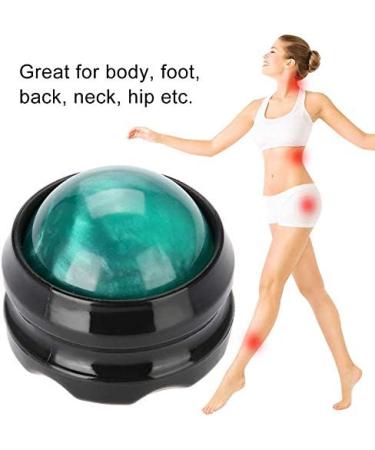 Massage Roller Ball 8cm - Body Therapy Foot & Hip Relaxer | Stress Relief Massager Tool for Home Office & School (Green) - Buy Online on GoSupps.com