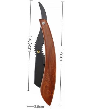 Beavorty 2pth Women's Razor - Rustproof Steel & Rosewood Facial Hair Shaver for Smooth Skin | Shavemate Mini Shaver for Women - Buy Online on GoSupps.com