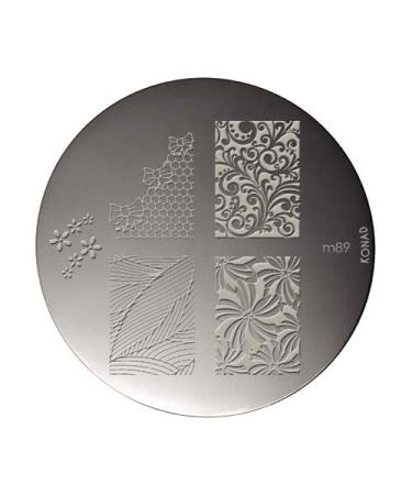 Konad stencil stamping stamping stencil M89