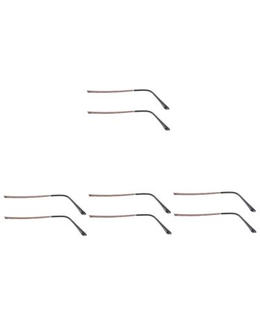 Lurrose 4 pairs of glasses legs replacement glasses frame.