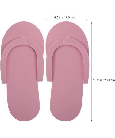 16 Pairs Disposable Beauty Spa Slippers for Women - Non-slip Pedicure Shoes - Buy Online on GoSupps.com
