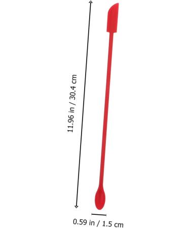 CIMAXIC 12ST Silicone Scraper for Cosmetic Bottles | Long Handle Make-Up Scrub & Cake Cream Spatula | Perfect for Peeling Gel & Dessert - Buy Online on GoSupps.com