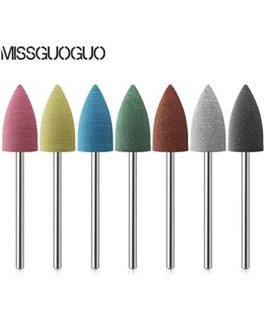 Rubber Large Bullet Head Drill bit Nail Art Tools Manicure Drill Tools Fashion Nail Equipment Electric Nail Drill - (Color: Green) - Buy Online on GoSupps.com