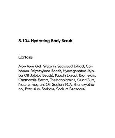 RAYA Enzyme Hydrating Body Scrub 8 oz - Cucumber Scent | Gentle Exfoliating Body Scrub with Seaweed & Jojoba Beads - Buy Online on GoSupps.com