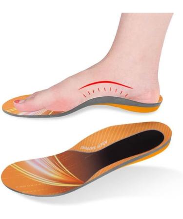 Buy Orthotic Inserts for Plantar Fasciitis - Arch Support Insoles for Men & Women | Relieve Flat Feet - 200lbs+ Support - Buy Online on GoSupps.com