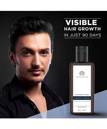 The Man Company Hair Growth Tonic 3.4 Fl Oz | 3% Redensyl & Jojoba Oil | Thickening & Nourishing Hair Loss Solution - Buy Online on GoSupps.com