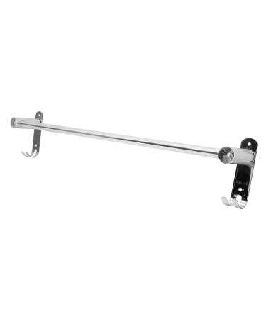 Zerodeko Bathroom Towel Rack Towel Holders Bathroom Door Towel Rack Organizer Stainless Steel Double Pole