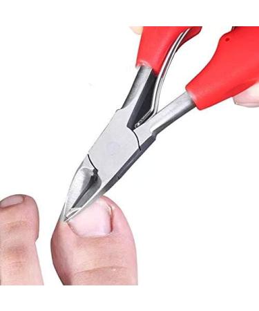 PSGS Toe Nail Clippers Ingrown Toenail Podiatry Correction Nippers Cuticle Cutters Dead Skin Remover Pedicure Foot Care Tool (Color : Red) - Buy Online on GoSupps.com