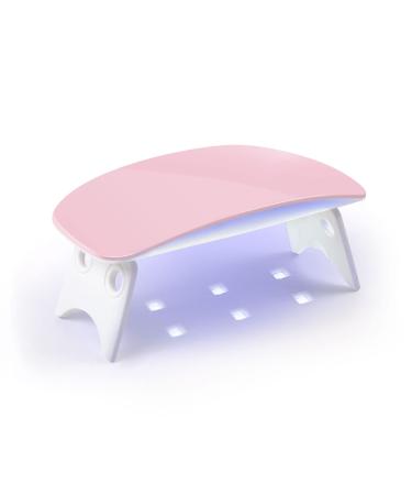 COSCELIA MINI UV LED lamp for gel nails 6W USB portable nail dryer professional LED nail lamp with 45/60s timer foldable nail dryer hardening lamp for nail gel