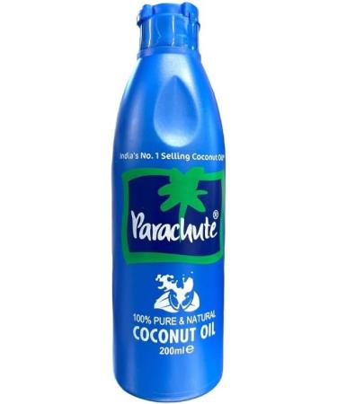 Parachute | Cocount Oil 200ml | 100% Pure and Natural | Non-refined | Ideal for Hair Mosturiser | Indian Origin | Pack Of 2 - Buy Online on GoSupps.com