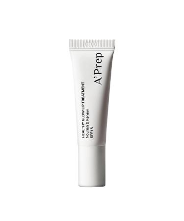 A'Prep Healthy Glow Lip Treatment Lightweight Moisturizer SPF 15 Non-Sticky Lip Balm for Hydrating & Nourishing Care Korean Skincare 10ml 0.34fl. oz.