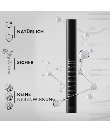 Nanolash Eyelash Growth Serum 3ml for Long & Luscious Eyelashes and Eyebrows - Buy Online on GoSupps.com
