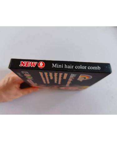 6 Colors Hair Chalk Combs for Girls - Washable Temporary Hair Color Set by EBANKU | Perfect for Birthday, Cosplay, Halloween, Christmas Parties - Buy Online on GoSupps.com