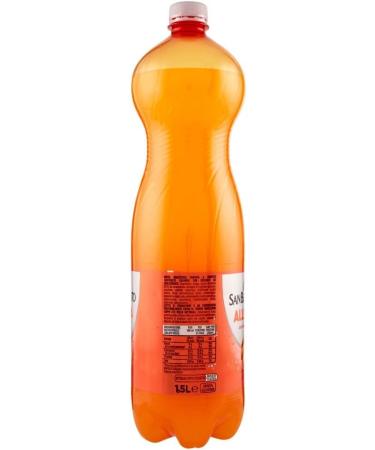 San Benedetto Allegra Aranciata PET Soft Drinks 1.5 Litre Pack of 6 Orange Lemonade - Buy Online on GoSupps.com