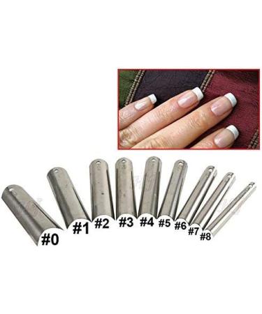 French Smile Line Pink & White Nail Art Cutter Template - Pack of 1 - Buy Online on GoSupps.com
