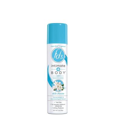 Feminine Discreet Sensual White Blossom Deodorant Spray 2 Ounce -- 12 per case.