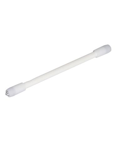 Rotary Pen Safe Wear Resistant Game Rotating Pen Portable for Home Travel (Matt White)