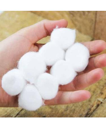 200 Sterile Pure Cotton Wool Balls for Babies & Adults in Cotton Storage Bag - Soft & Fluffy by Cotton Tree - Buy Online on GoSupps.com
