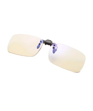 Gaming glasses clip glasses clip-eye-protecting glasses clips flashing light filters for screens (UV glasses clip) -anti Headache/glasses anti-fatigue color1
