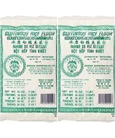 ERAWAN BRAND GLUTINOUS RICE FLOUR PACK OF 2 (2X 400g)