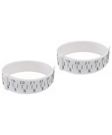 COHEALI 2pcs Bracelets Tool Bracelet Measuring Circle