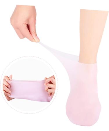 DOITOOL 3pairs Moisturizing Socks Skin-Friendly Care Socks Protective Moisturizing Sock Silicone Socks for Women Anti-Cracking Foot Covers Spa Socks Elastic Sebs Nursing Cover Girl Child 23x9.5cm - Buy Online on GoSupps.com