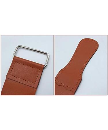 HTMDGRT Double Genuine Leather Folding Razor Knife & Sharpening Belt - Premium Quality for International Shipping - Buy Online on GoSupps.com